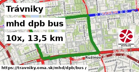 Trávniky Doprava dpb bus