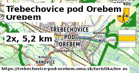 Třebechovice pod Orebem Turistické trasy iná 