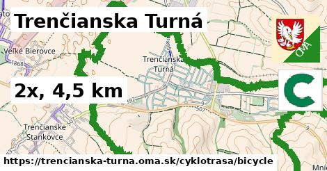 Trenčianska Turná Cyklotrasy bicycle 