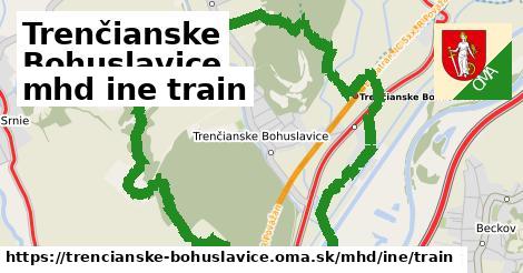 Trenčianske Bohuslavice Doprava iná train