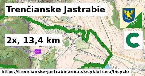 Trenčianske Jastrabie Cyklotrasy bicycle 