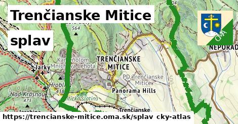 Trenčianske Mitice Splav  