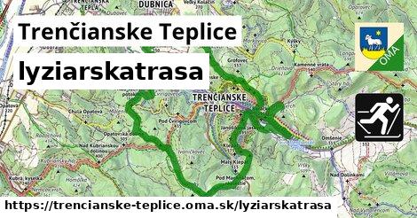 Trenčianske Teplice Lyžiarske trasy  