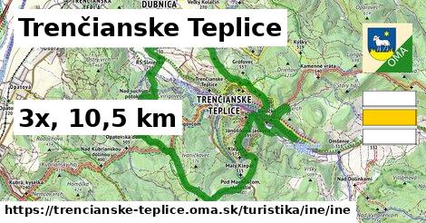 Trenčianske Teplice Turistické trasy iná iná