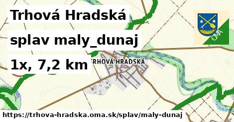 Trhová Hradská Splav maly-dunaj 