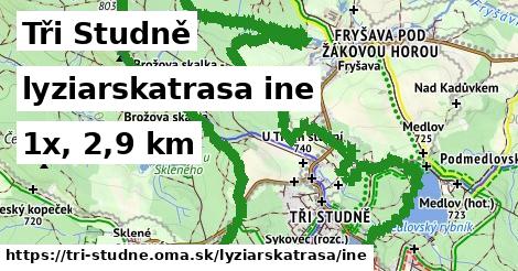 Tři Studně Lyžiarske trasy iná 