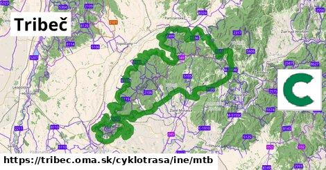 Tribeč Cyklotrasy iná mtb