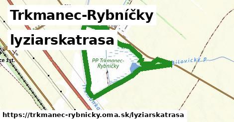 Trkmanec-Rybníčky Lyžiarske trasy  