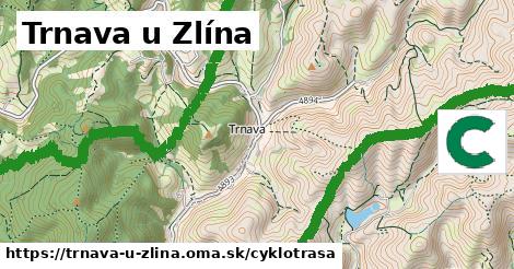 Trnava u Zlína Cyklotrasy  