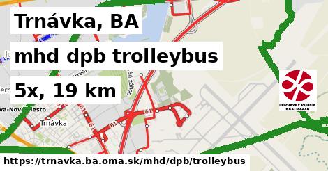 Trnávka, BA Doprava dpb trolleybus