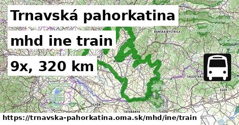 Trnavská pahorkatina Doprava iná train