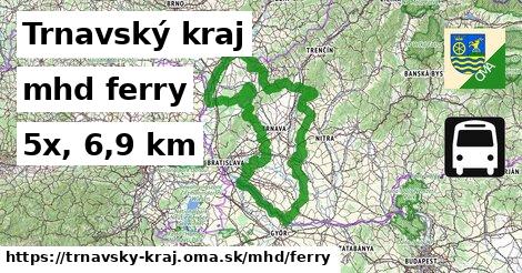 Trnavský kraj Doprava ferry 