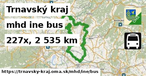 Trnavský kraj Doprava iná bus