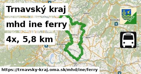 Trnavský kraj Doprava iná ferry