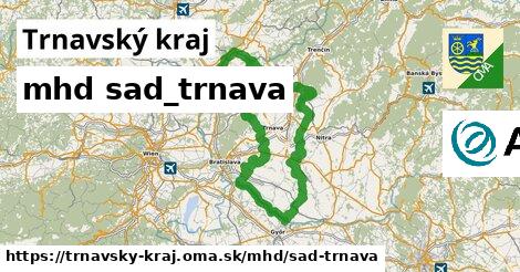 Trnavský kraj Doprava sad-trnava 