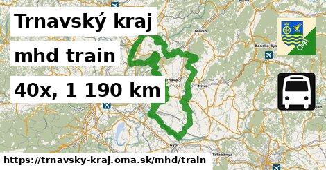 Trnavský kraj Doprava train 