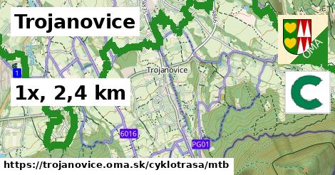 Trojanovice Cyklotrasy mtb 