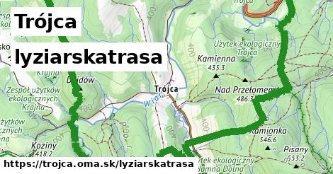 Trójca Lyžiarske trasy  