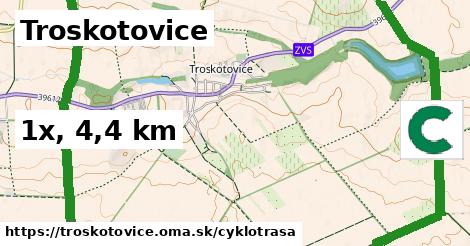 Troskotovice Cyklotrasy  