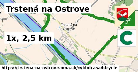 Trstená na Ostrove Cyklotrasy bicycle 