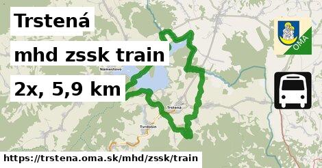 Trstená Doprava zssk train