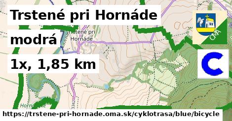 Trstené pri Hornáde Cyklotrasy modrá bicycle
