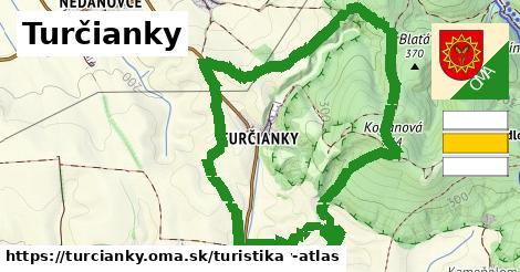 Turčianky Turistické trasy  