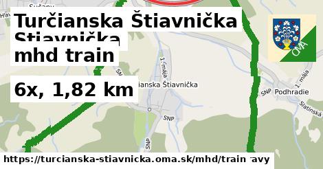 Turčianska Štiavnička Doprava train 