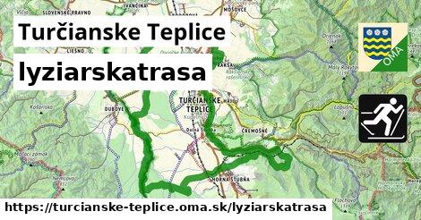 Turčianske Teplice Lyžiarske trasy  