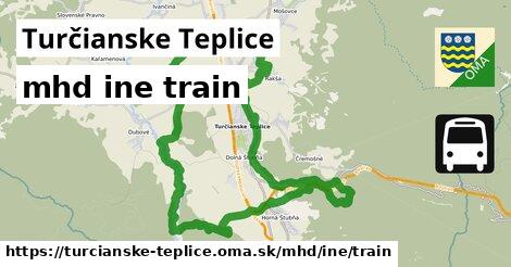 Turčianske Teplice Doprava iná train