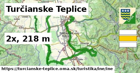 Turčianske Teplice Turistické trasy iná iná