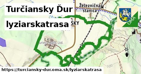 Turčiansky Ďur Lyžiarske trasy  