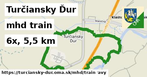 Turčiansky Ďur Doprava train 