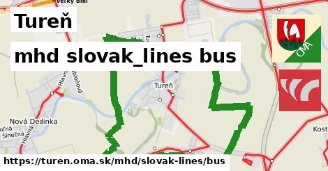 Tureň Doprava slovak-lines bus