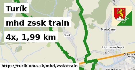 Turík Doprava zssk train