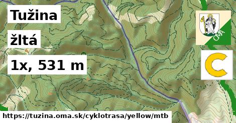 Tužina Cyklotrasy žltá mtb