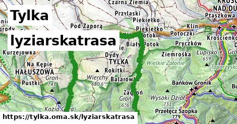 Tylka Lyžiarske trasy  