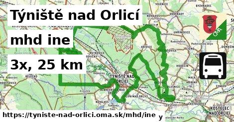 Týniště nad Orlicí Doprava iná 