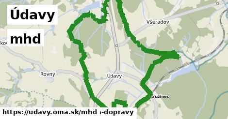 Údavy Doprava  