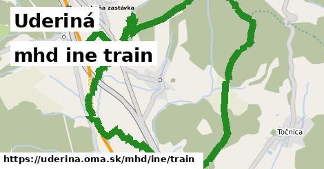 Uderiná Doprava iná train