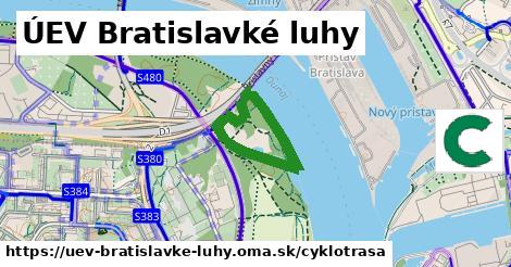 ÚEV Bratislavké luhy Cyklotrasy  