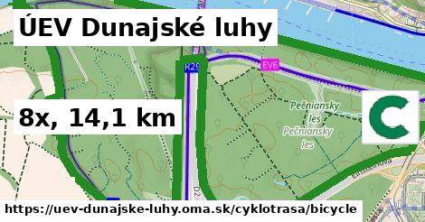 ÚEV Dunajské luhy Cyklotrasy bicycle 