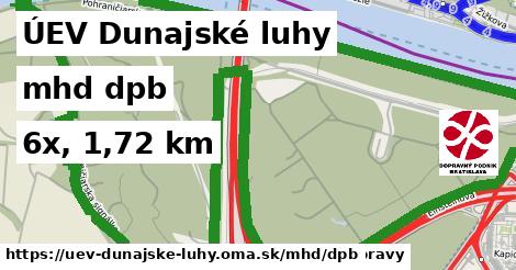 ÚEV Dunajské luhy Doprava dpb 