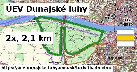 ÚEV Dunajské luhy Turistické trasy iná iná