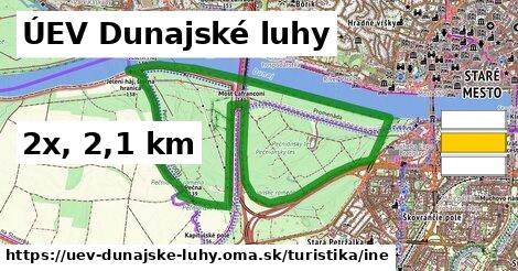 ÚEV Dunajské luhy Turistické trasy iná 