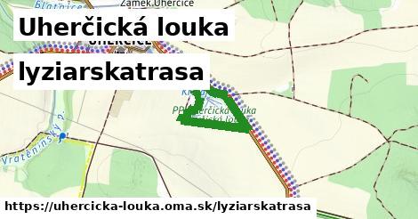 Uherčická louka Lyžiarske trasy  