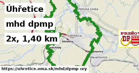 Úhřetice Doprava dpmp 