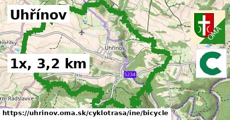 Uhřínov Cyklotrasy iná bicycle