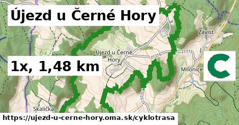 Újezd u Černé Hory Cyklotrasy  