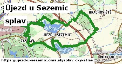 Újezd u Sezemic Splav  